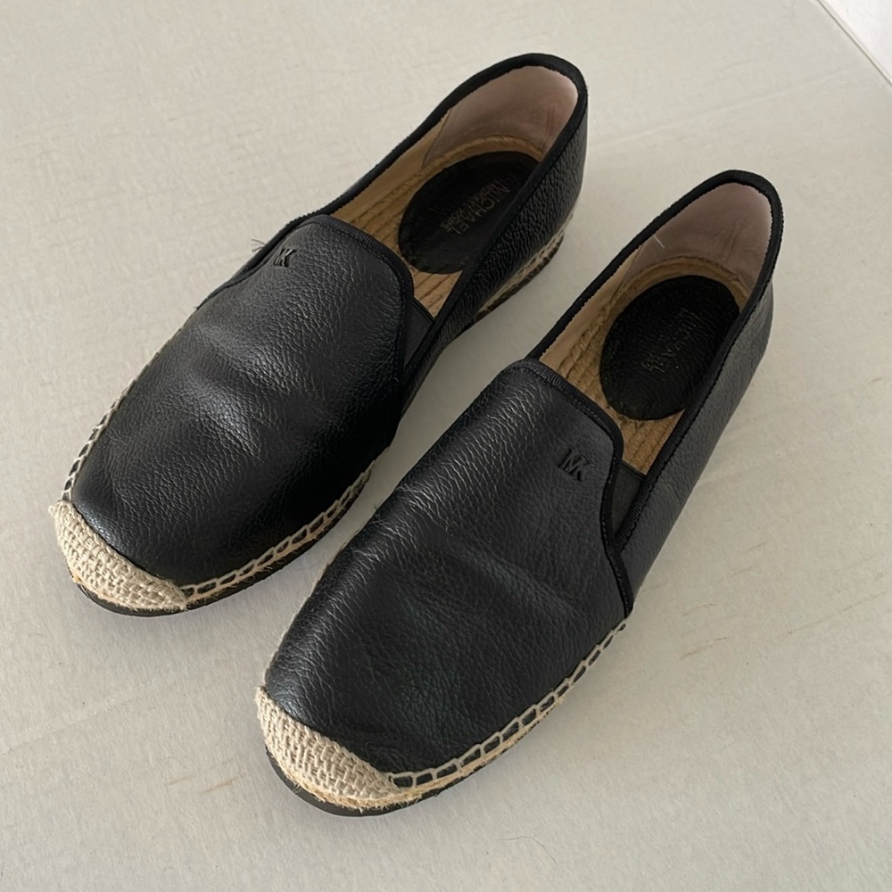 Michael kors black espadrilles 8